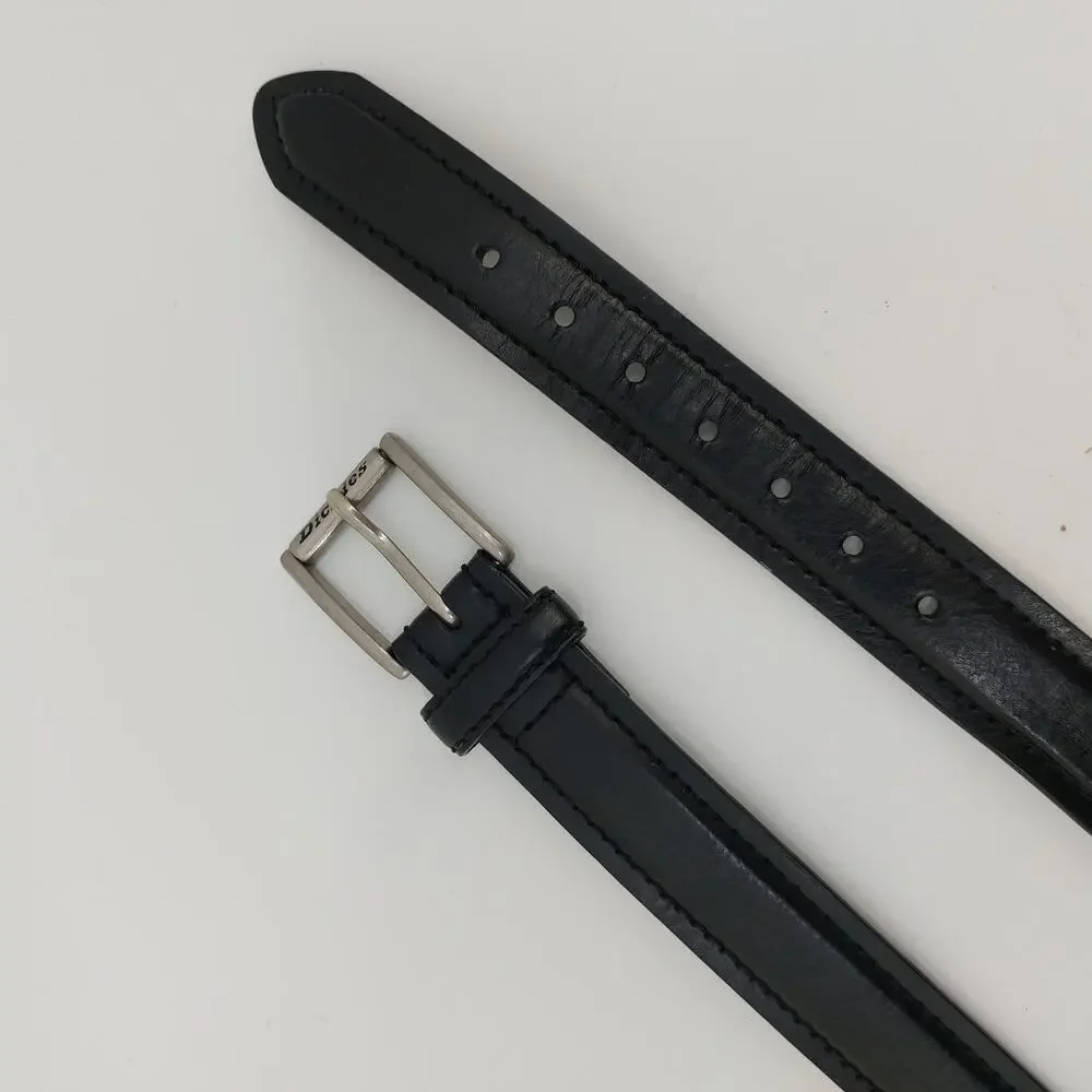 Dickies Black Imitation Leather Size M 26-28 Casual Men Belt
